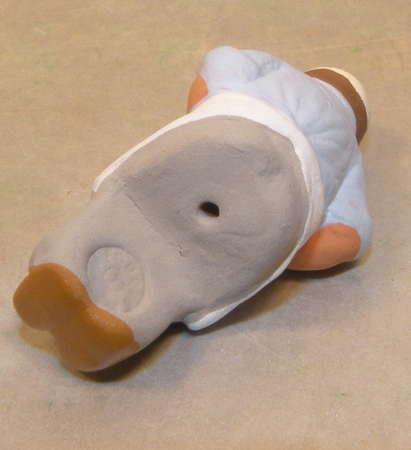 Sitting and Crunching Bread, ( 538 ) Fouque 4 Cm