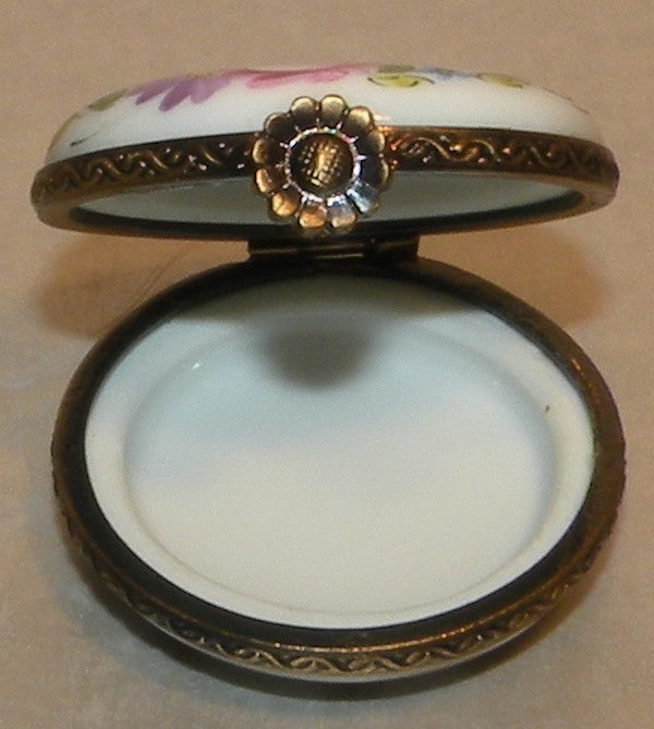 Yellow Round,  Limoges Box number 55