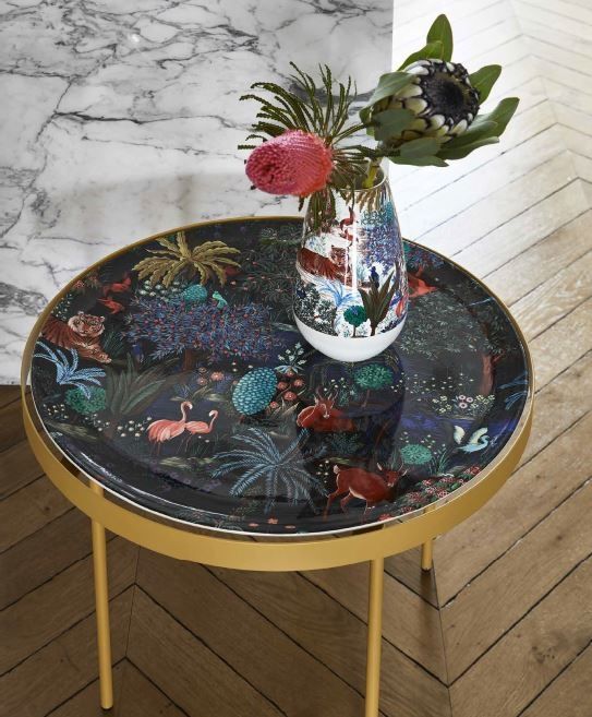 Coffee Table Gold  Le Jardin du Palais